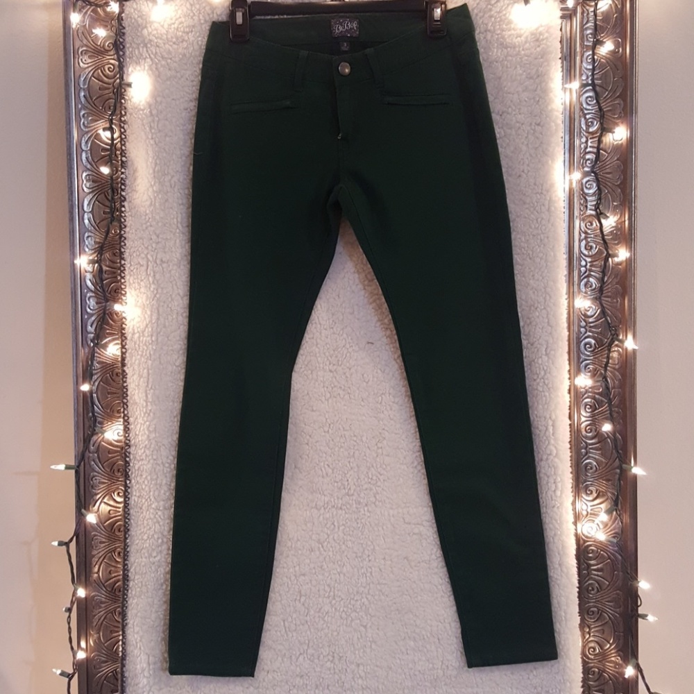 HUNTER GREEN PANTS